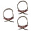 3Pcs Adjustable Braided Cord Bow Wrist Sling For Hunting Practice 6