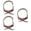 3Pcs Adjustable Braided Cord Bow Wrist Sling For Hunting Practice 7