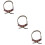 3Pcs Adjustable Braided Cord Bow Wrist Sling For Hunting Practice 9