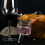 1Pc Creative Assorted Color Glass Tripod Wine Cup Gift and Decor 3