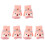 3 Pairs Kids Windproof Warm Half-Finger Gloves 2