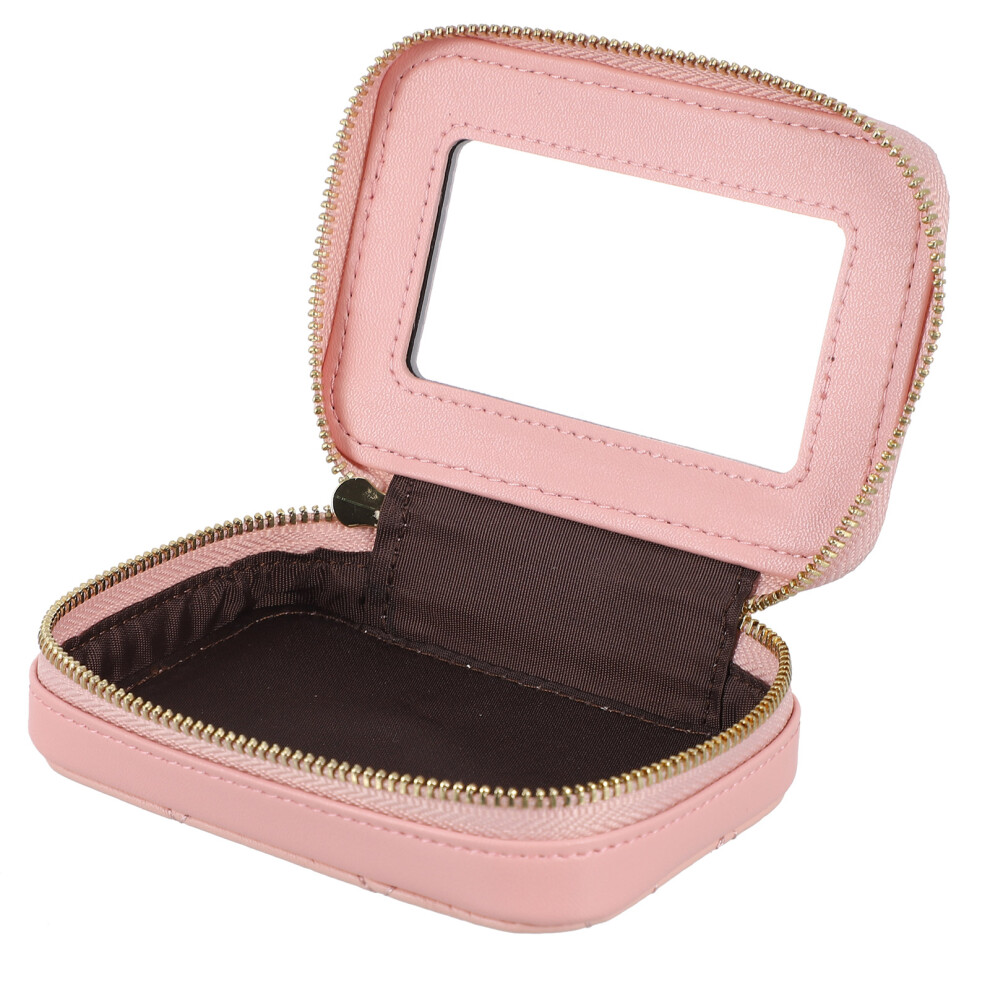 Villcase Lipstick Storage Portable Pouch With Mirror
