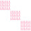 90 Pcs Mini Plastic Easel For Art Painting Name 9