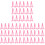 90 Pcs Mini Plastic Easel For Art Painting Name 2