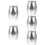 5Pcs Small Stainless Steel Keepsake Urn For Pet Dog Cat Ashes 10