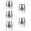 5Pcs Small Stainless Steel Keepsake Urn For Pet Dog Cat Ashes 11