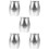 5Pcs Small Stainless Steel Keepsake Urn For Pet Dog Cat Ashes 8