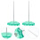 2Pcs Note Receipt Holder Counter Bill Fork Desk Paper Storage 3