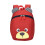 3Pcs Kids Backpack Anti-Lost School Bag With Leash Red 1