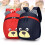 3Pcs Kids Backpack Anti-Lost School Bag With Leash Red 11