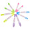 10 Pcs Nail Polish Remover Pen Nail Edge Corrector Cleaning Tool 10