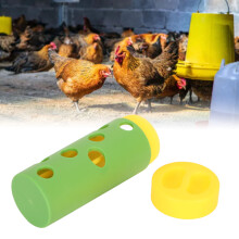 Hühner-Futterautomat Spielzeug Robuster Rollmechanismus Bissresistent Langsam-Fütterung für Geflügel 12cm