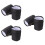 6 Pcs Portable Cup Holder Bag Waterproof Stroller Hanging Rack Black 7