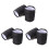 6 Pcs Portable Cup Holder Bag Waterproof Stroller Hanging Rack Black 2