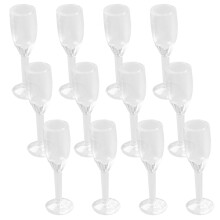 20Pcs Simulated Cocktail Cup Mini Wine Glass Dollhouse Layout Prop
