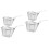 4 Pcs Stainless Steel Folding Frying Baskets For Kitchen Use 4