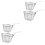 4 Pcs Stainless Steel Folding Frying Baskets For Kitchen Use 3