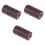 3Pcs 150D 0.8Mm Sewing Wax Thread 260M Light Coffee 3