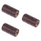 3Pcs 150D 0.8Mm Sewing Wax Thread 260M Light Coffee 7