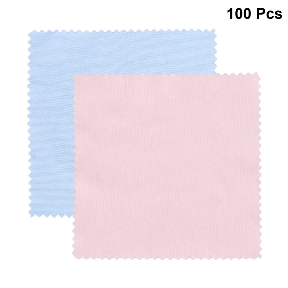 Artibetter 300 Pcs 10X10cm Microfiber Cleaning Cloths For Eyeglasses And Lenses