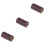 3Pcs 150D 0.8Mm Sewing Wax Thread 260M Light Coffee 5