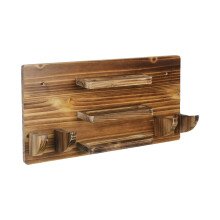 Paddle Display Holder - Wall/Desk Mount Table Tennis Rack Organizer, Holds 6 Rackets And 12 Balls