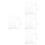 16 Pcs Acrylic Clear Display Stand For Tabletop Posters Menus Tags 5