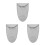3Pcs Replaceable Sax Mouthpieces Pouch For Daily Instrument Use 7