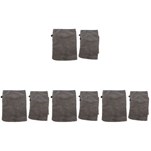 12 Pcs Reusable Face Cleaning Gloves For Makeup Removal And Scrubbing 1