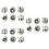 18 Pcs Panda Pattern Two-Layer Training Balls For Indoor Outdoor Use 7