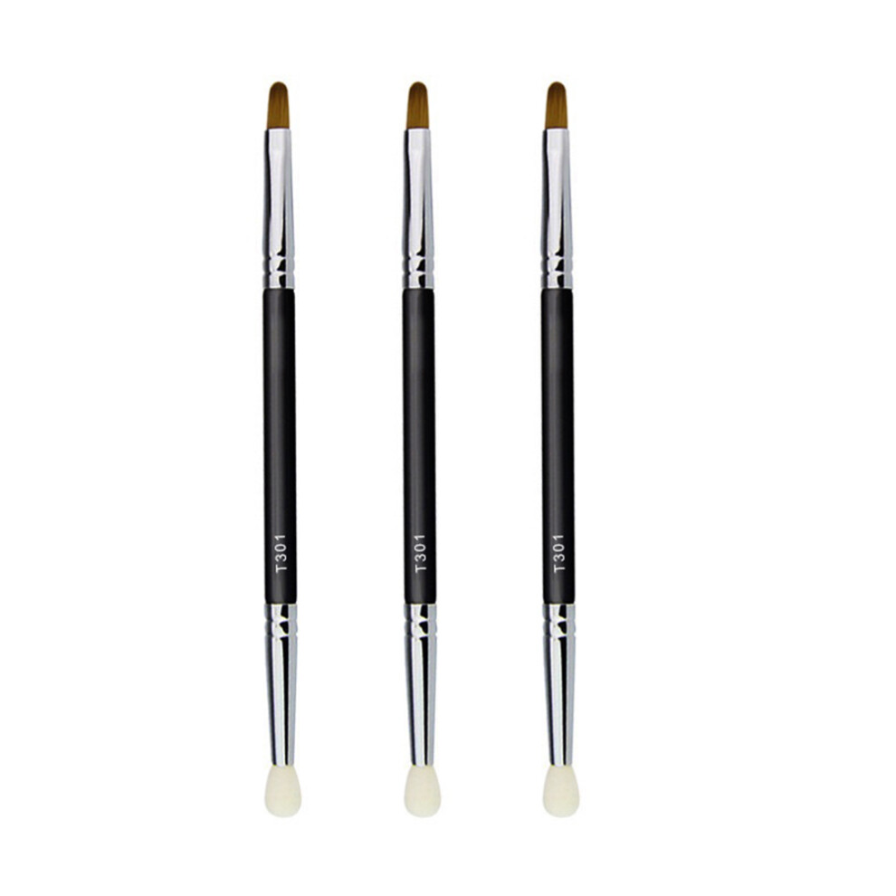 Iplusmile 9 Pcs Double-Head Eyeliner And Concealer Makeup Brushes