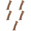 5Pcs Cork Replacement Grip For Trekking Pole Handles 9