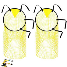 Football Net 2-Piece Target Net For Goal Portable Foldable Soccer Training Net With Adjustable Straps