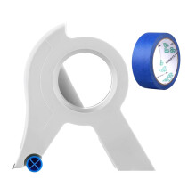 Tape Tool Applicator Sharp Tape Cutter ABS Plastic For Decoration Home Decoration Blue Adhesive Tape Included