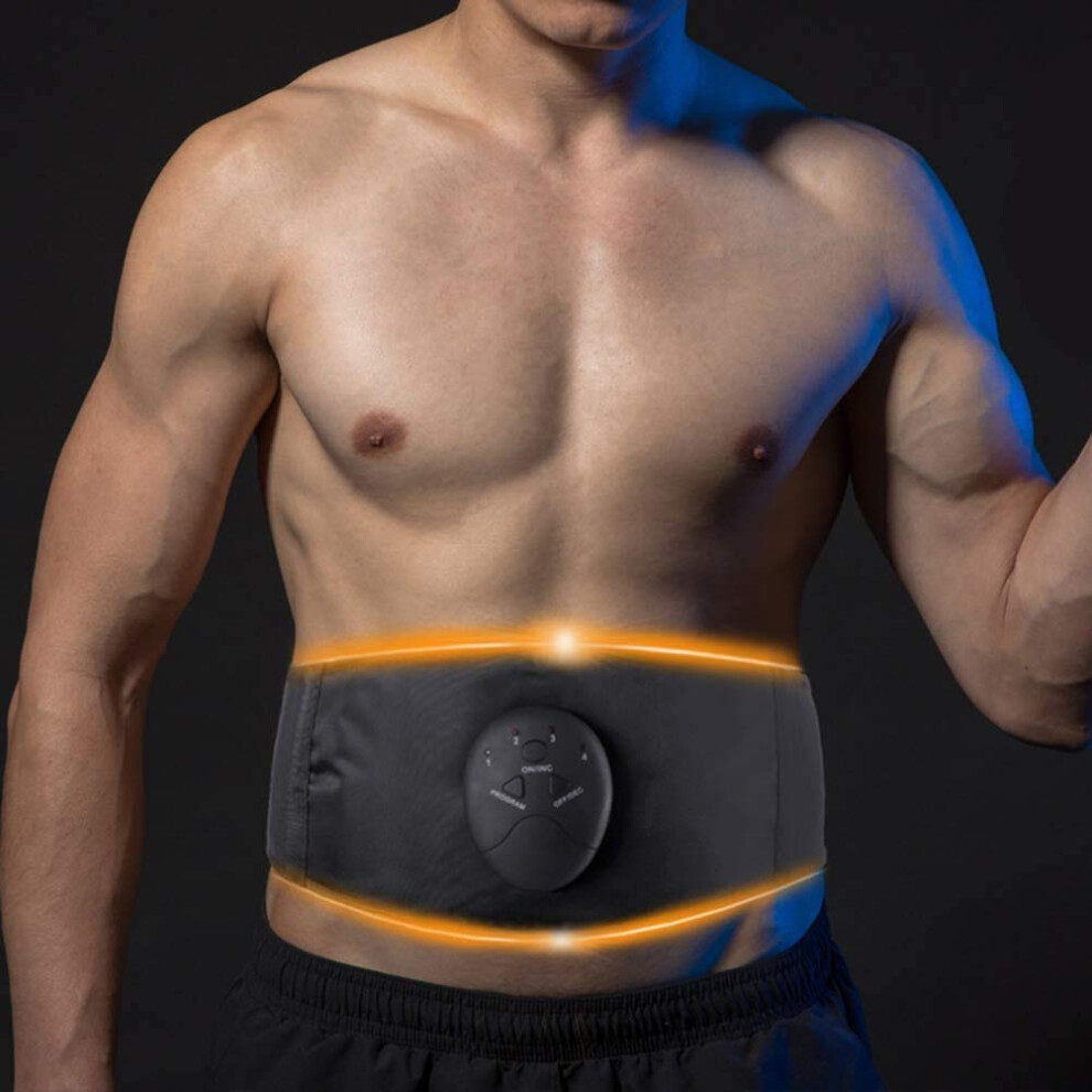 ABS Trainer Muscle Stimulator Abdominal EMS Belt For Abs Unisex Fitness Training Gear-image-OPC-PKXMWBH-NEW