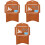 3Pcs Wooden Envelop Making Template Invitation Card Marker Ruler 5