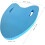 Swimming Kickboard EVA A Shape Blue Float Board For Learning And Training Aid 4