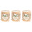 3Pcs Wooden Candle Holder Small Tea Light Stand For Wedding Table 6