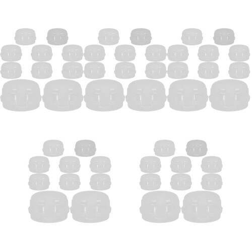 50 Pcs Clear Oven Knob Covers For Gas Stove 2