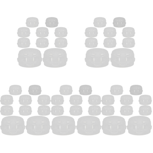 50 Pcs Clear Oven Knob Covers For Gas Stove 1