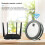 2MP WiFi Clock Camera with Night Vision, 128GB Support, Two-Way Audio 12