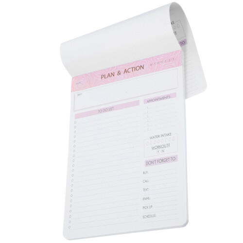 4Pcs 1 Book Multi-Function Office Note Pad Tearable Memo