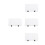 4Pcs Diy Thermal Sublimation Blank Photo Board With Irregular Edge 8