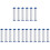 18 Pcs Shower Head Replacement Filter For High Pressure Bath 2