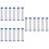18 Pcs Shower Head Replacement Filter For High Pressure Bath 7