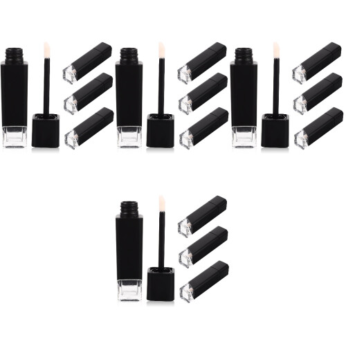16 Pcs Plastic Lip Gloss Tubes Refillable 5g Containers 2
