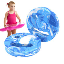 Water Floats Swim Board With Handrail Holes Blue Pool Accessories For Children Teens Women Beginners Kids