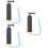 3Pcs Dive Buoy Pole Floating Handheld Handle For 4 Yellow 7