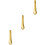3Pcs Household Grill Tongs Bbq Toasting Multi Function Accessory 5