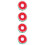 4Pcs Polyester Cat Recovery Collar With Watermelon Design 8
